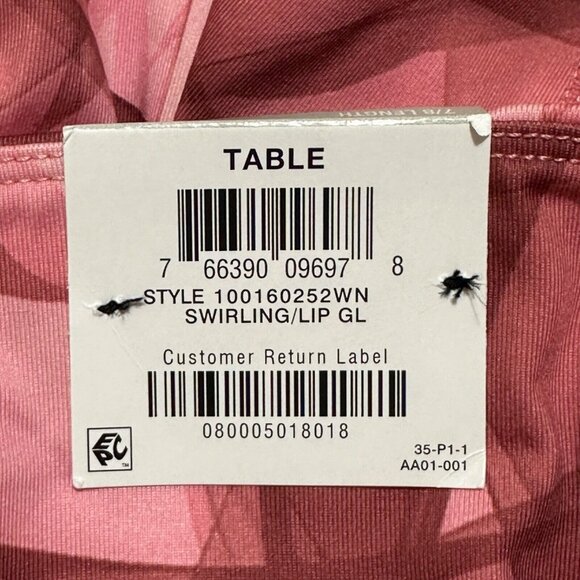 Ideology Womens Plus Size 1X Swirling Lip Gloss Pink 7/8 Length Leggings NWT - Picture 9 of 10